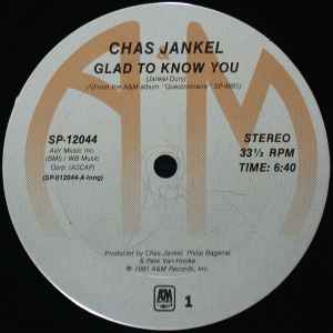 Chas Jankel - Glad To Know You