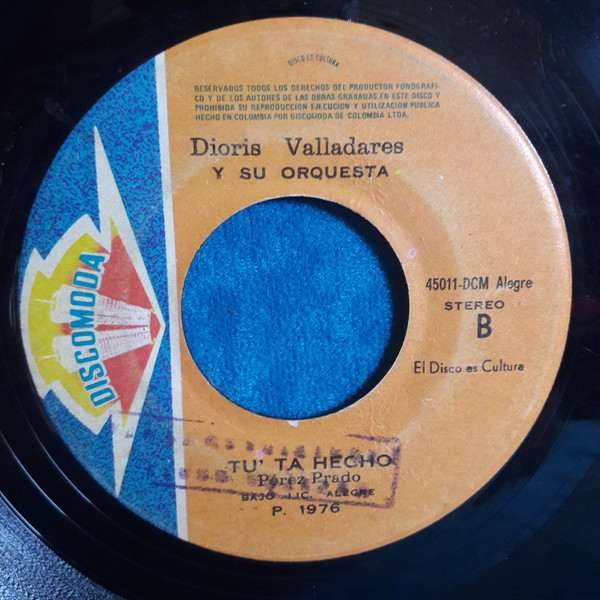 descargar álbum Download Dioris Valladares Y Su Orquesta - Vengo Del Colegio Tu Ta Hecho album