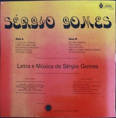 ladda ner album Sérgio Gomes - V Exa Sr Grogue