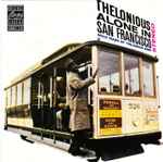 Cover of Thelonious Alone In San Francisco, 1987, CD