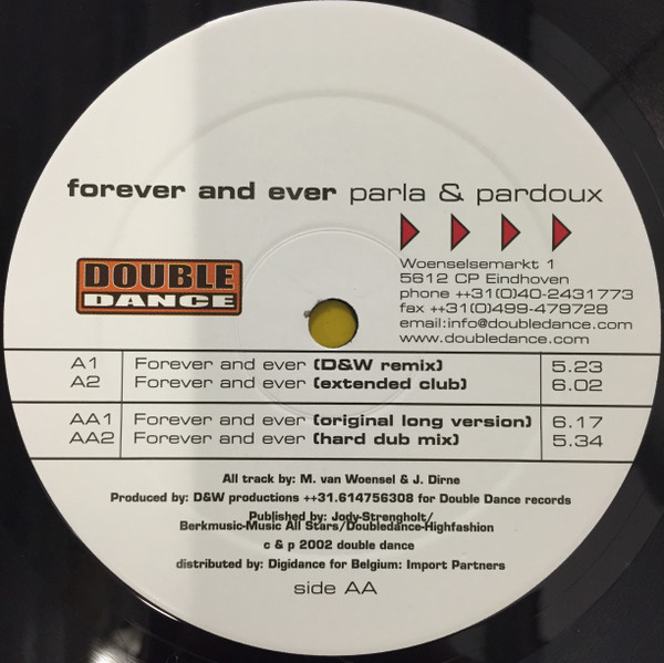 last ned album Parla & Pardoux - Forever And Ever