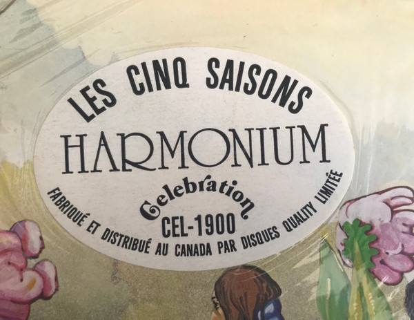 Harmonium - Les Cinq Saisons | Celebration (CEL 1900) - 11