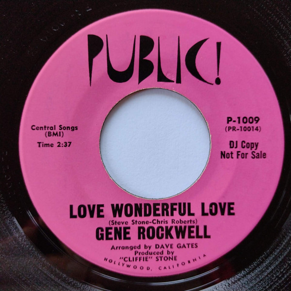 ladda ner album Gene Rockwell - I Like It Like It Was Love Wonderful Love