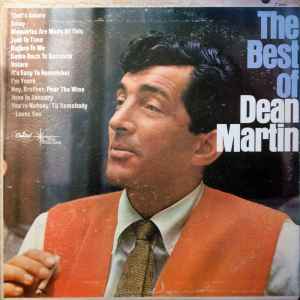 Dean Martin - The Best Of Dean Martin album cover