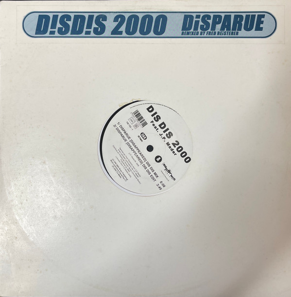 télécharger l'album Dis Dis 2000 - Disparue Disappeared