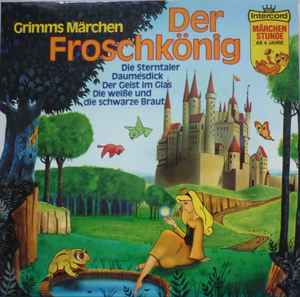 Froschkönig 1264 Grimm Glasfiguren Made in Germany Märchenfiguren 