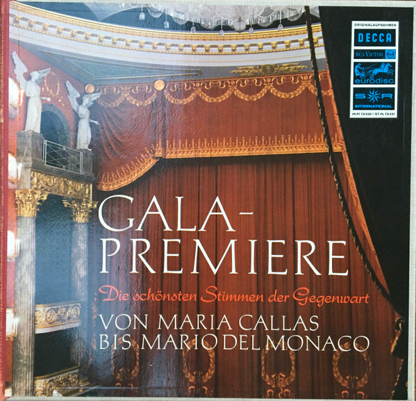 baixar álbum Various - Gala Premiere Die Schönsten Stimmen Der Gegenwart