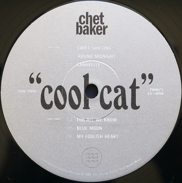 Chet Baker - Cool Cat | Tidal Waves Music (TWM71) - 3