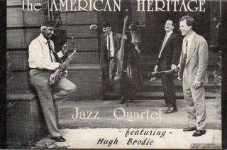 The American Heritage Jazz Quartet Featuring Hugh Brodie The