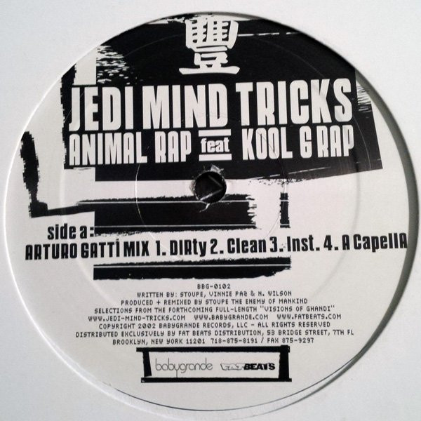 Jedi Mind Tricks Feat Kool G Rap - Animal Rap, Releases