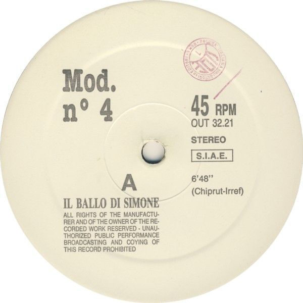 télécharger l'album Mod N 4 - Il Ballo Di Simone