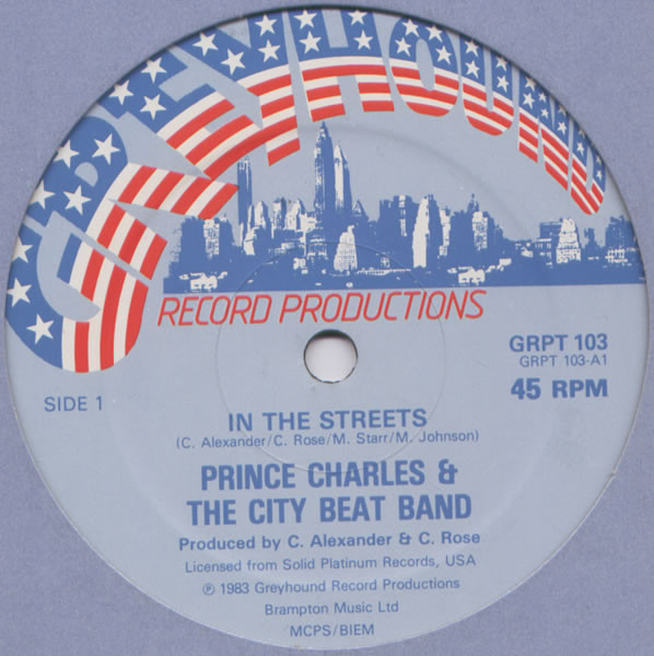 Prince Charles & The City Beat Band In Streets (1983, Vinyl) - Discogs