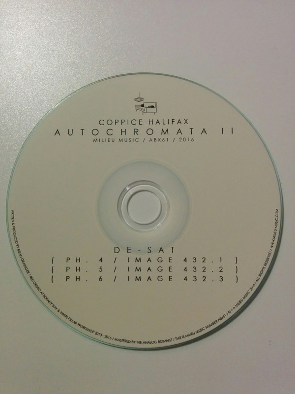 télécharger l'album Coppice Halifax - Autochromata ll