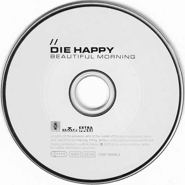 Album herunterladen Die Happy - Beautiful Morning Album Snippet CD