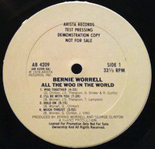 Bernie Worrell – All The Woo In The World (Vinyl) - Discogs