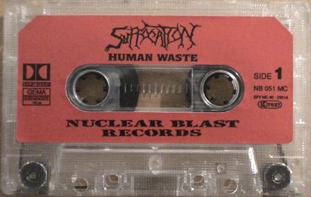 Suffocation – Human Waste (1991, Vinyl) - Discogs