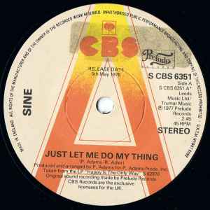 Just Let Me Do My Thing (Vinyl, 7