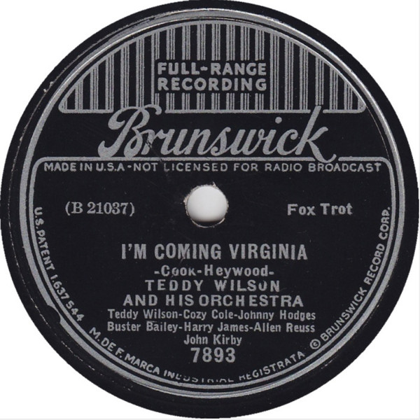 last ned album Teddy Wilson And His Orchestra - How Am I To Know Im Coming Virginia