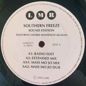 Tangle terrasse høste Sound Station – Southern Freeze (1993, Vinyl) - Discogs