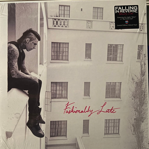 Falling In Reverse – Fashionably Late (2023, Clear w/ Pink