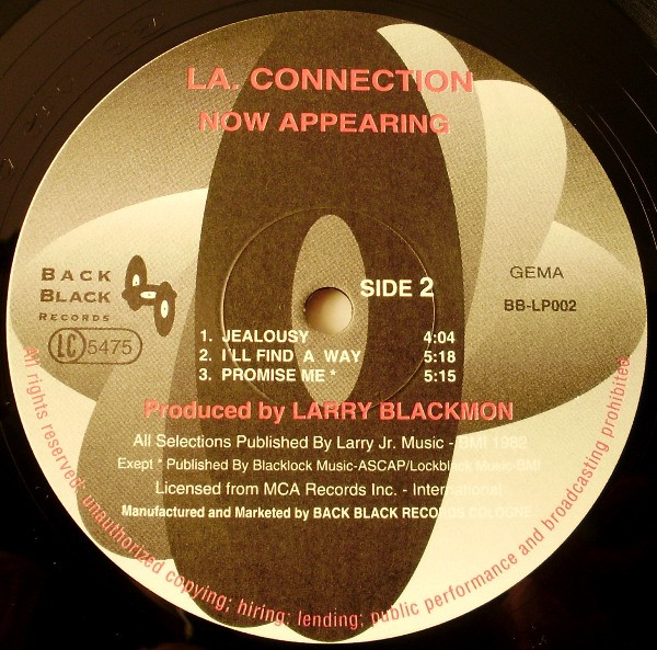 Album herunterladen LA Connection - Now Appearing