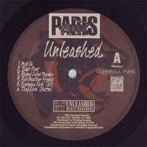 Paris – Unleashed (1998, Clean, Vinyl) - Discogs