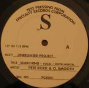 Pete Rock & CL Smooth – Searching (Vinyl) - Discogs