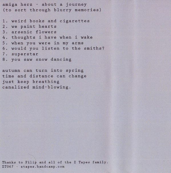 baixar álbum Amiga Herz - About A Journey To Sort Through Blurry Memories