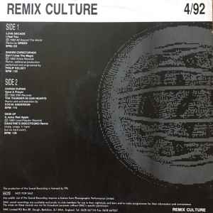 Various - Remix Culture 4/92