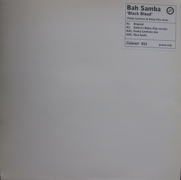 Bah Samba – Black Blood (2000, Vinyl) - Discogs