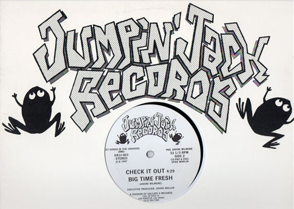 Tee Trap / Big Time Fresh – Idiot / Check It Out (1987, Vinyl