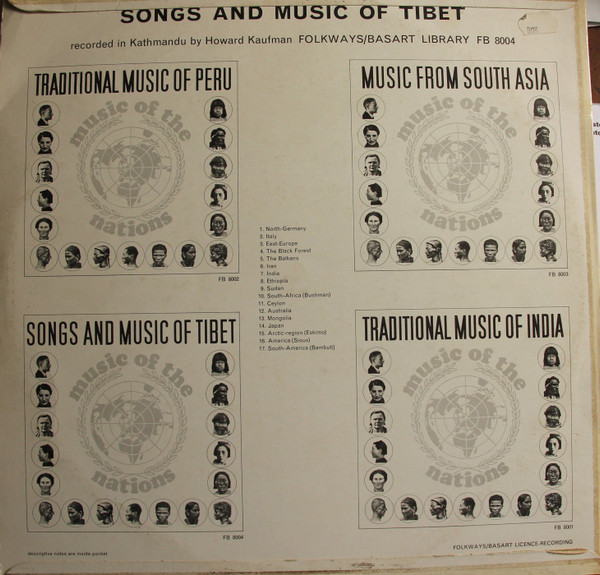 last ned album Howard Kaufman - Songs And Music Of Tibet
