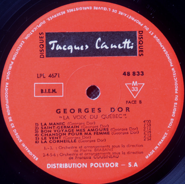 lataa albumi Georges Dor - La Voix Du Québec