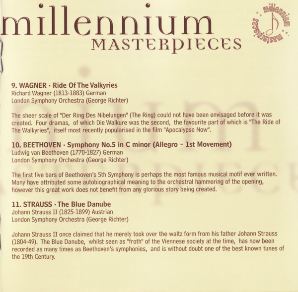 baixar álbum Various - Millennium Masterpieces