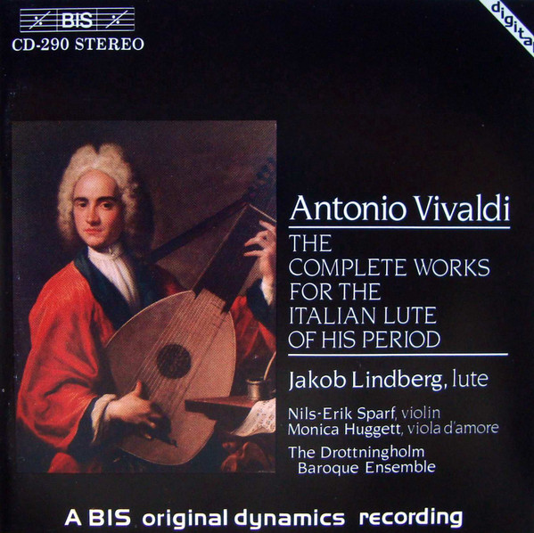 Antonio Vivaldi, Jakob Lindberg, Nils-Erik Sparf, Monica Huggett, The ...
