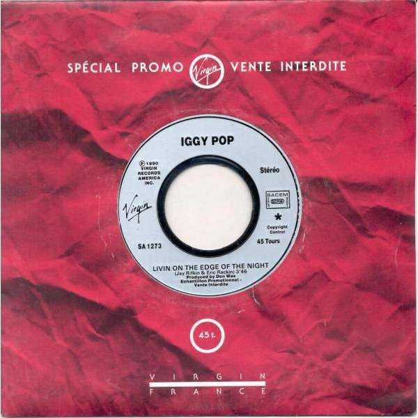 niets adviseren vaak Iggy Pop - Livin' On The Edge Of The Night | Releases | Discogs