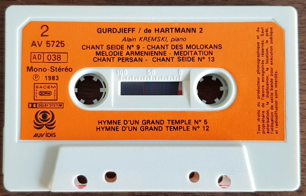 last ned album Gurdjieff De Hartmann Alain Kremski - Volume 2