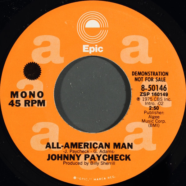 baixar álbum Johnny Paycheck - All American Man