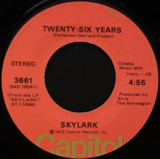 télécharger l'album Skylark - Ill Have To Go Away Twenty Six Years