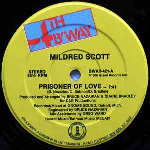 Millie Scott - Prisoner Of Love album cover