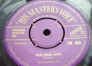 Elvis Presley - Blue Suede Shoes / Tutti Frutti album cover