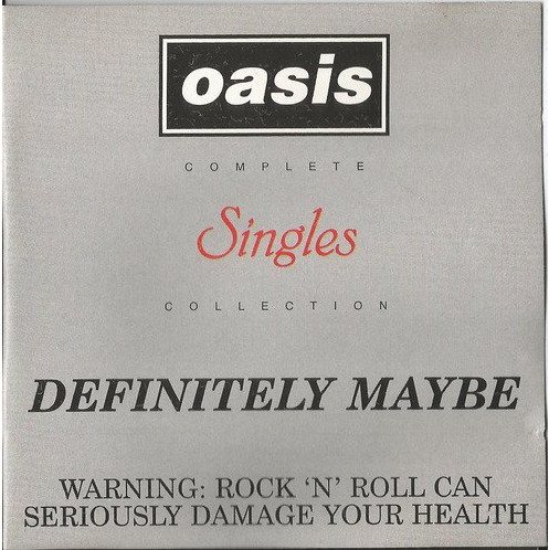 Oasis – Definitely Maybe - Complete Singles Collection (1996, CD 