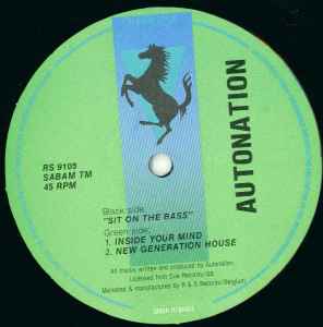 Autonation - Sit On The Bass album cover