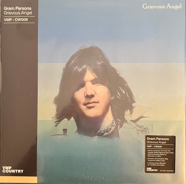 Gram Parsons – Grievous Angel (2021, Turquoise Galaxy, 180g , Vinyl ...