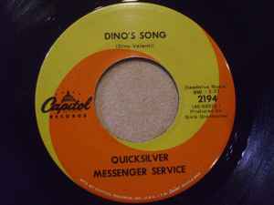 Quicksilver Messenger Service - Dino's Song album cover