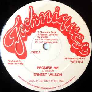 Ernest Wilson - Promise Me album cover