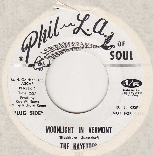 baixar álbum The Kayettes Ernestine Eady - Moonlight in Vermont Lets Talk It Over