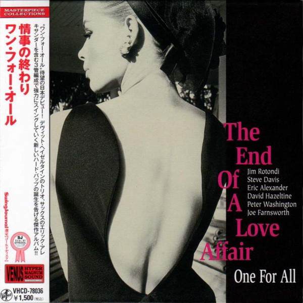 One For All – The End Of A Love Affair (2009, Papersleeve, CD) - Discogs