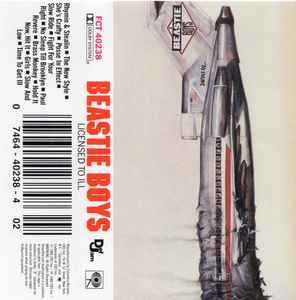 Beastie Boys – Licensed To Ill (1986, Dolby, Clear, Cassette