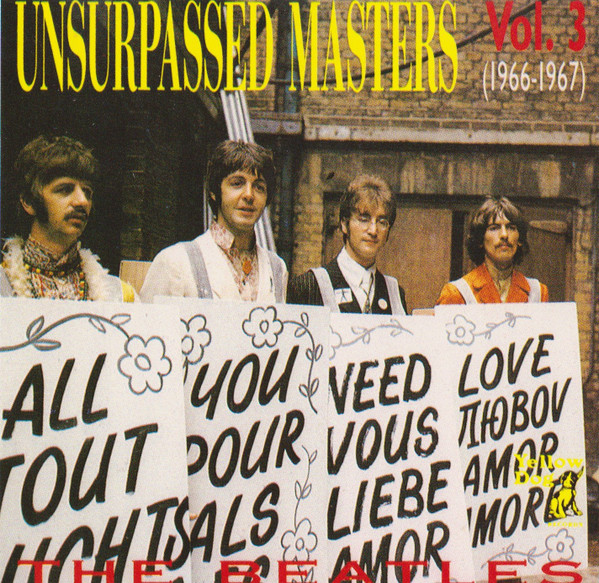 The Beatles – Unsurpassed Masters Vol. 3 (1966-67) (1989, CD